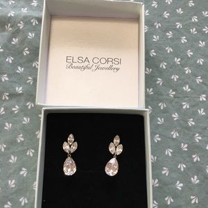 New: Elsa Corsi Jeweliette teardrop earrings